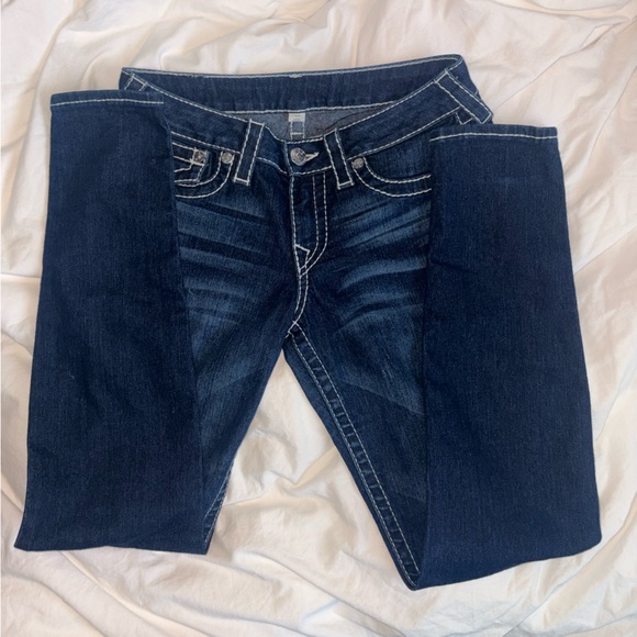 True Religion Women's Indigo Skinny Jeans - Picture 6 of 6